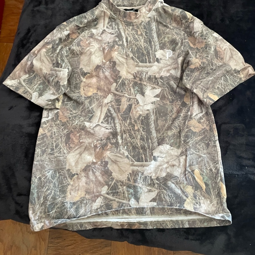 Primitive Realtree-Inspired Short Sleeve Camo Tee in Brown & Tan